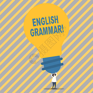 显示英语法的概念手写概念意义语言知识学校图片