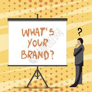 显示您的品牌问题的文字符号商业照片文字询问口号或图片