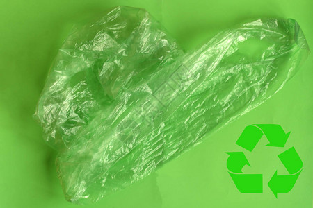 塑料袋生态概念环境污染图片