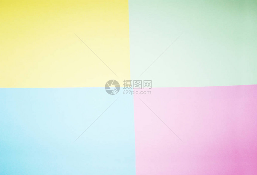 四个彩色方块设计背景图片
