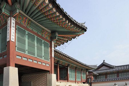 韩国首尔景福宫的JigyeongdangHall图片