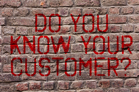 服务的商业概念用相关信息识别客户砖墙艺术图片