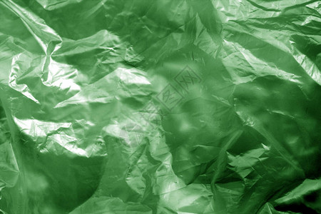 绿色的透明塑料表面图片