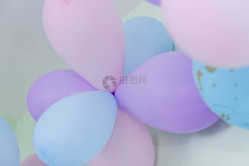生日派对装饰用气球图片