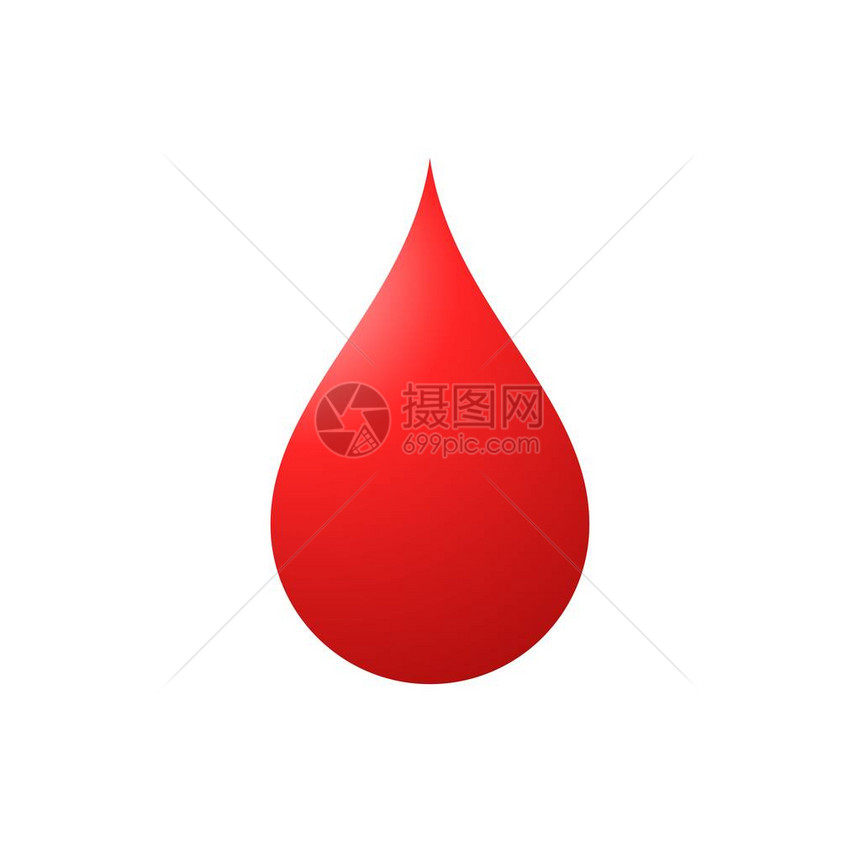 血滴红色图标图片
