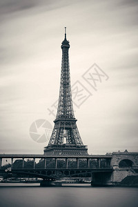 法国巴黎的塞纳河背景图片