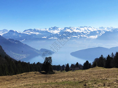 在瑞士卢塞恩州里吉山Kanton图片