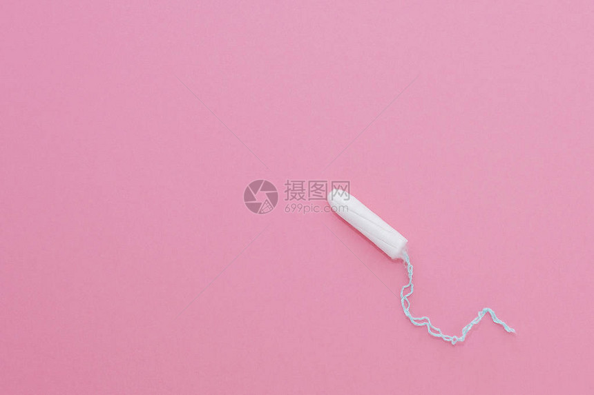 月经周期女护理月经和亲密产品概念图片