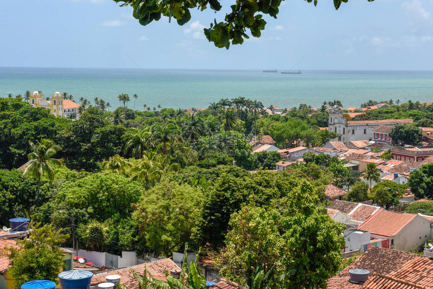 巴西老殖民小镇奥林达图片