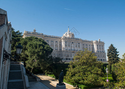 西班牙皇室在马德里市的官邸图片