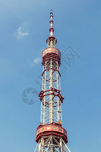 基辅电视塔的巨型金属架直达图片