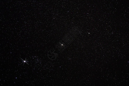 夜色中天空和星宿图片