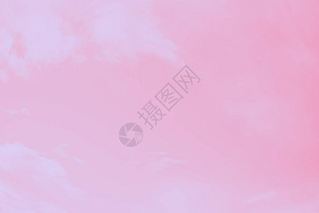 淡的粉红色天空背景浪漫的背景图片