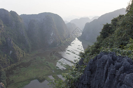 越南北部山谷景观图片
