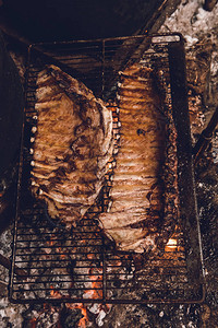 猪排烧烤阿根高清图片