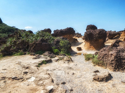 不祥之物北Yehliu地公园背景