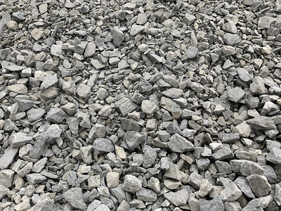 灰状小型花岗岩芯片建筑材料图片