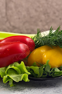新鲜蔬菜用于素食沙拉图片