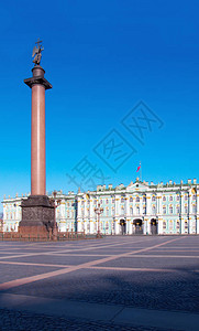 圣彼得堡的冬季宫和亚历山大宫广场一栏图片