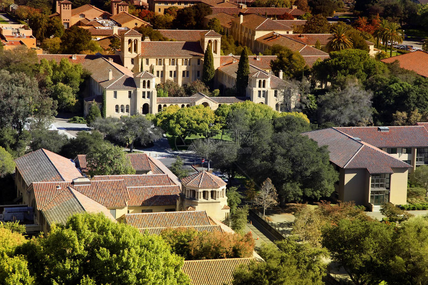 斯坦福主视图建筑StanfordUnive图片