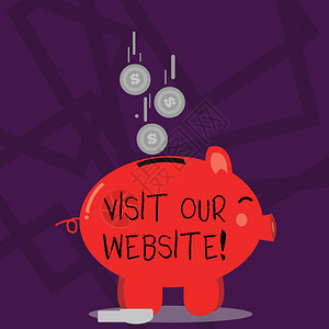 访问我们的网站的来访者的商业概念图片