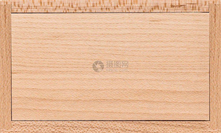 木质框架背景棕色木质材料边界由图片