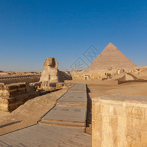 埃及吉萨的背景图片