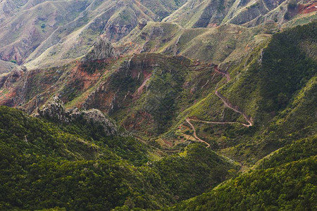 阿那加阿纳加农村公园的山背景