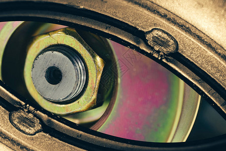 蒸汽朋克风格的不寻常的机器人眼睛图片