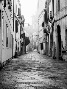 黑白威尼斯图片