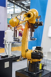 手臂在人工智能工厂的生产部图片