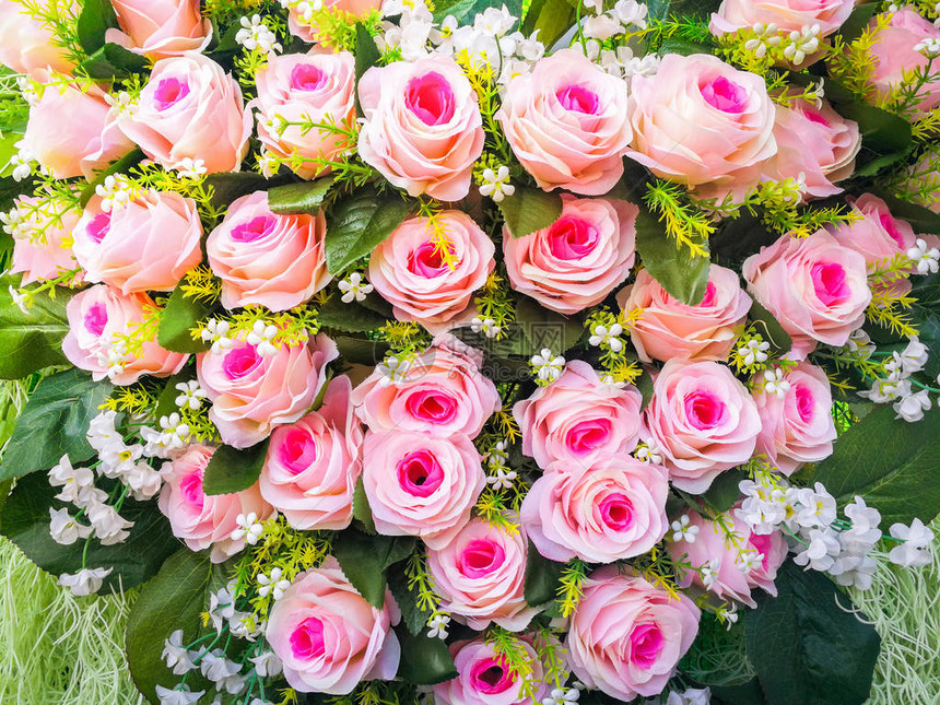新娘的花朵束玫瑰团图片