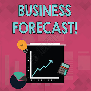商业照片展示对饼图和折线图的商业投资图标未来发展的估计或预测图片