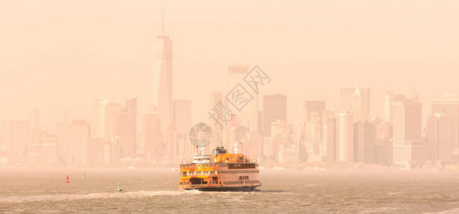 美国纽约市StatenIslandFerry和图片