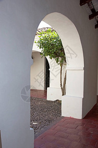 阿根廷萨尔塔殖民地建筑的庭院萨尔塔是该国西北部萨尔塔图片