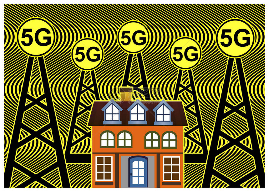 5G网络带来的健康风险据科学家称图片