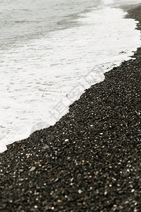 海浪冲刷着石头自然背景这些岩浆图片