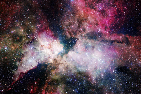 宇宙与深空恒星和系的宇宙场景展示了空间探索的美丽该图像由美国航天图片