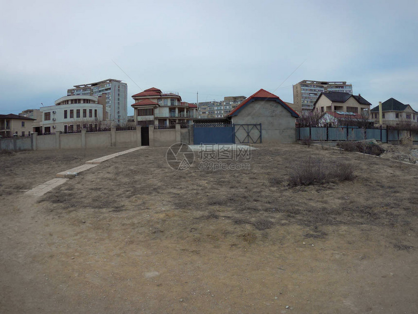 在海边的城市哈萨克斯坦曼吉图片