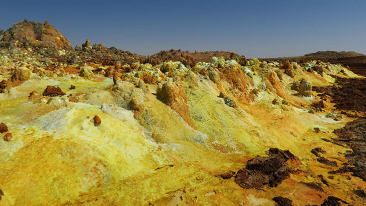 地貌火山达洛达纳基尔沙漠埃塞图片