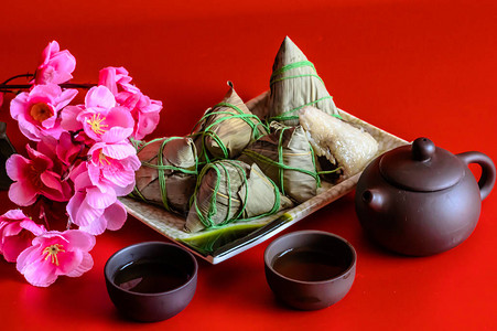 端午节传统美食粽子图片