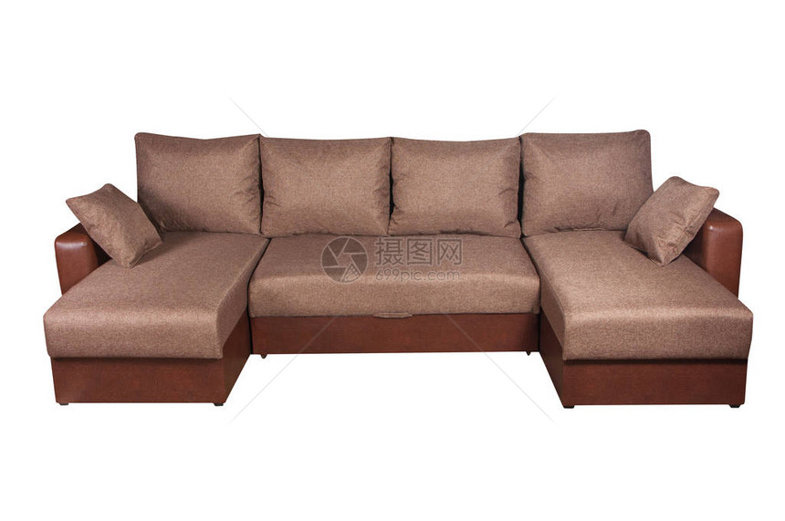 Brown现代Sofa家具图片