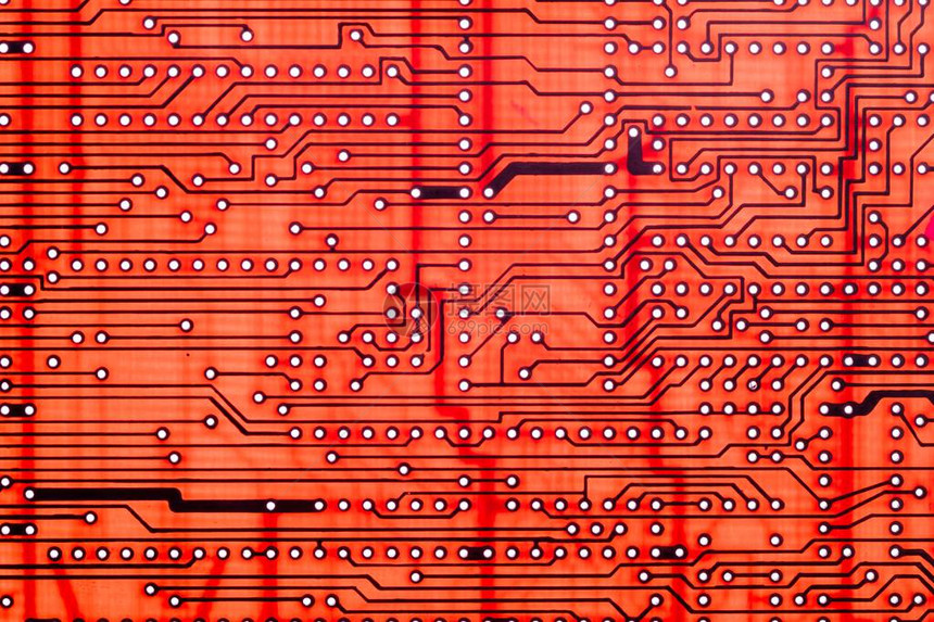 空的印刷电路板或Pcb计算机技术图片