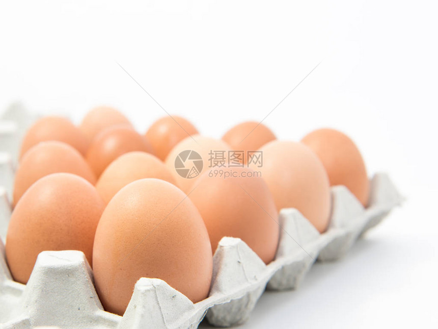 健康包装中的新鲜鸡蛋图片