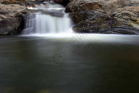 Kumbakkarai水瀑高清图片