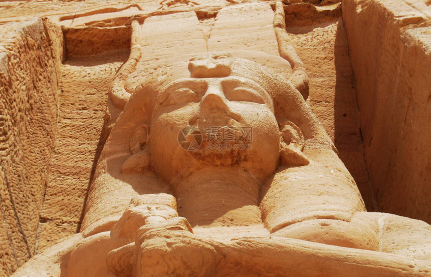 埃及AbuSimbel古图片