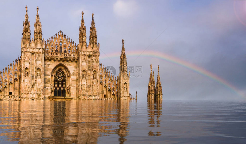 意大利的米兰Duomo大教堂图片