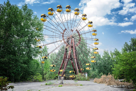 切尔诺贝利地区Pripyat游乐园图片
