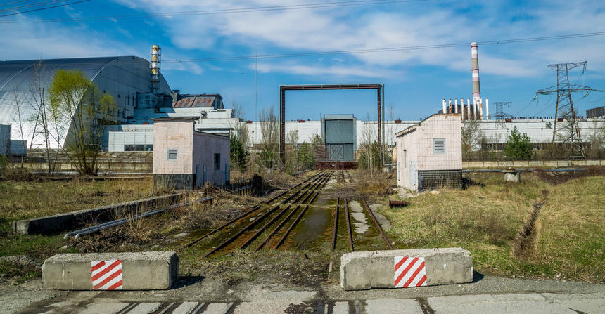 乌克兰切尔诺贝利核电站的生产设施第四应急动图片