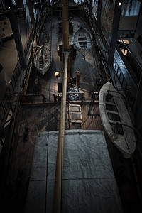 在达芬奇技术博物馆展出的Ebe训练船图片
